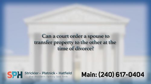 Can a court order a spous…