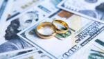 money wedding rings